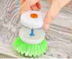 Self Dispensing Dish Cleaning Brush
