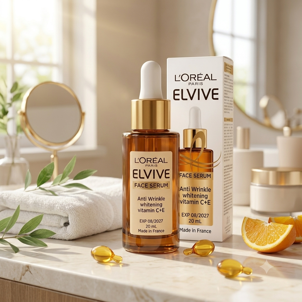 L'Oréal Paris Elvive Vitamin C + E Face Serum 20ml