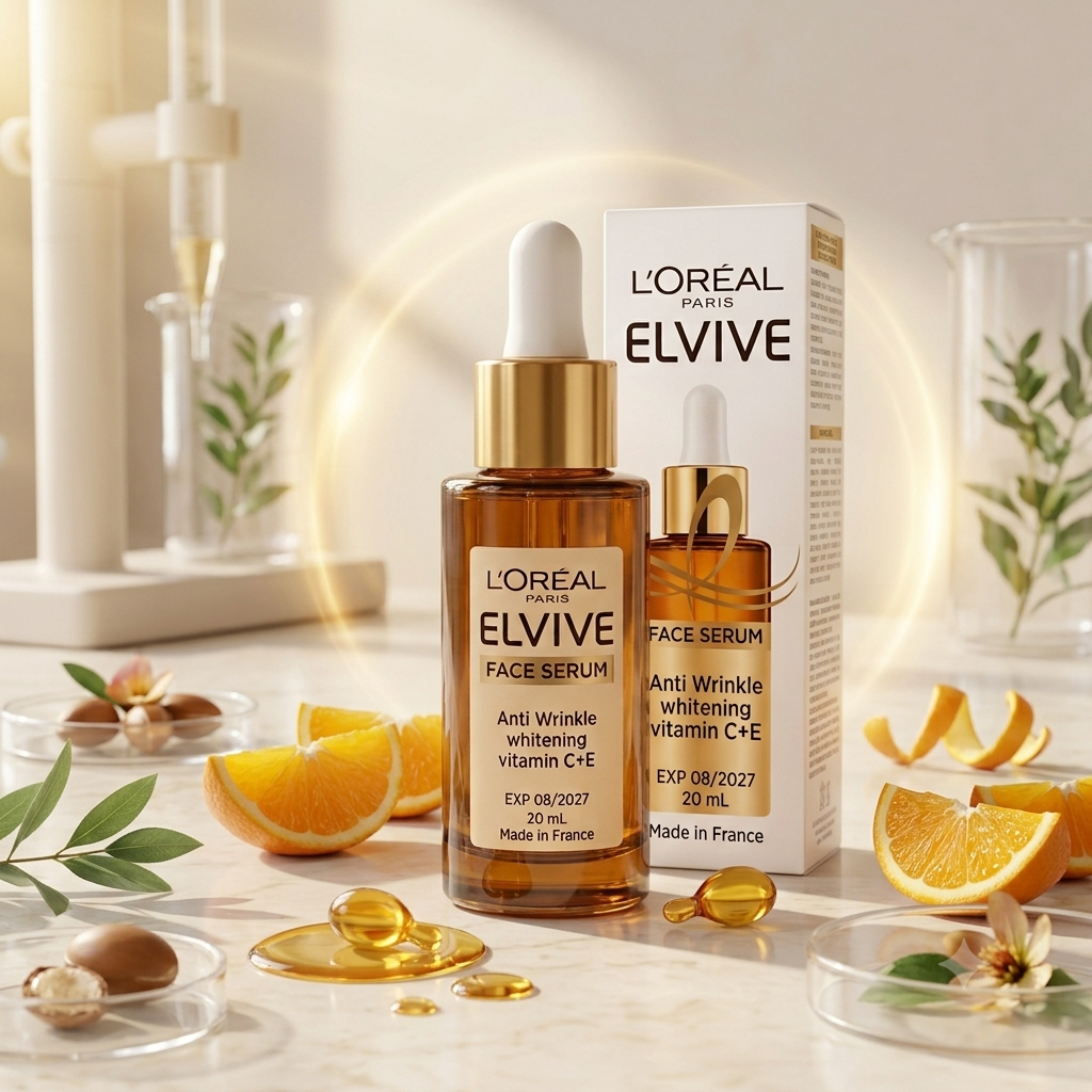 L'Oréal Paris Elvive Vitamin C + E Face Serum 20ml