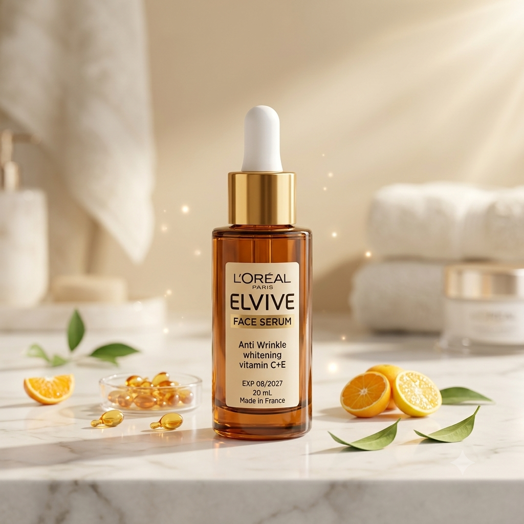 L'Oréal Paris Elvive Vitamin C + E Face Serum 20ml