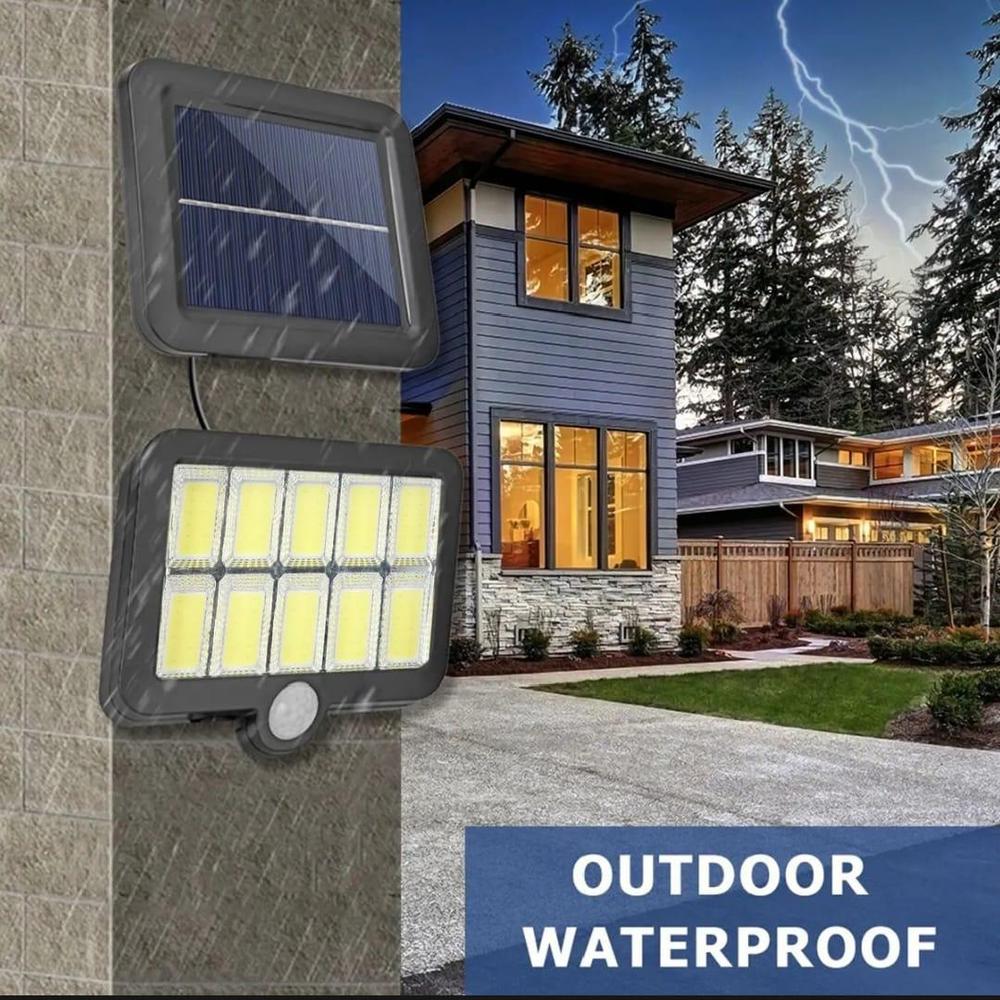 Solar Wall Light with Motion Sensor | Waterproof Outdoor LED Security Light