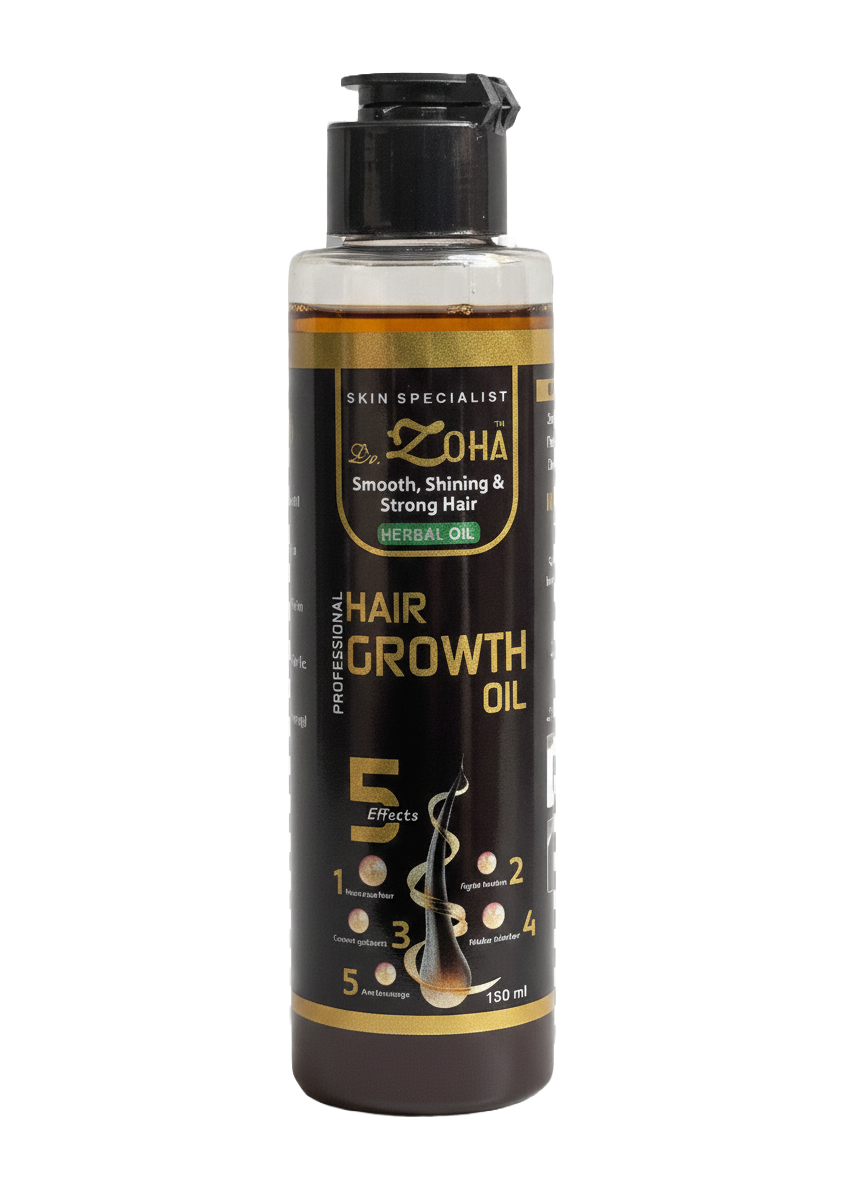 Dr. Zoha Hair Growth Oil & Keratin Shampoo Combo | Herbal Hair Care