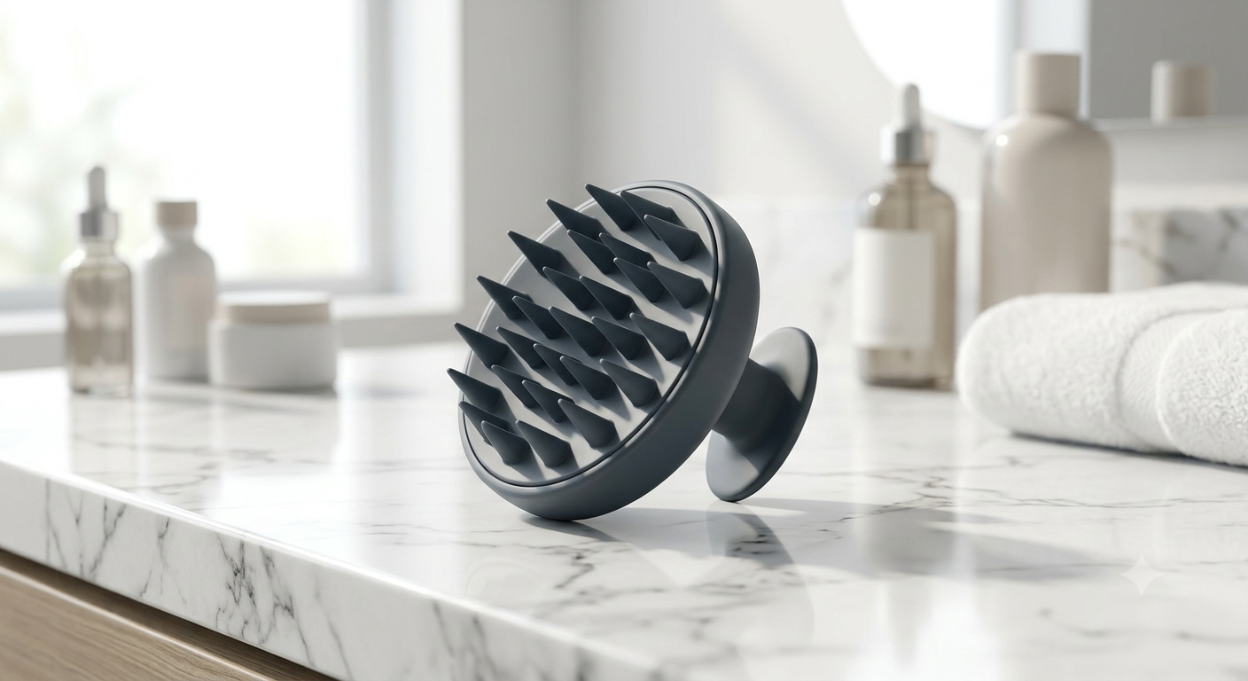 Premium Silicone Scalp Shampoo Massager Brush