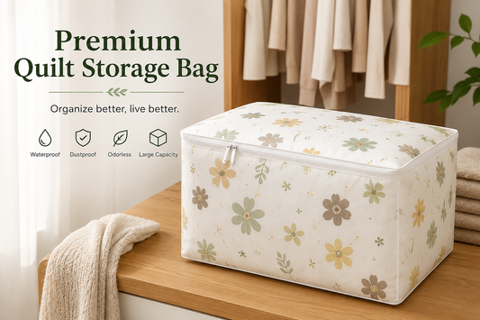 Premium Waterproof Quilt Storage Bag