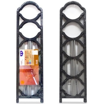4-Tier Multipurpose Metal Storage Rack - Heavy-Duty Home Organizer