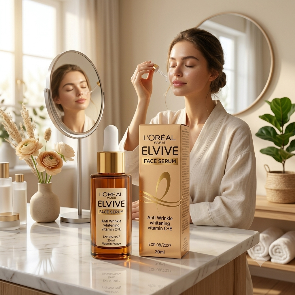 L'Oréal Paris Elvive Vitamin C + E Face Serum 20ml